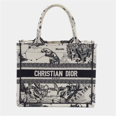 black and white dior tote|dior medium book tote.